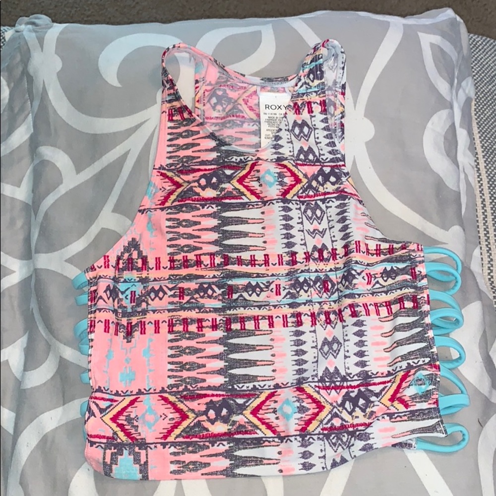 Roxy Rash Guard Bikini Top